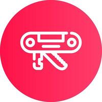 Swiss Army Knife Creative Icon Design vector