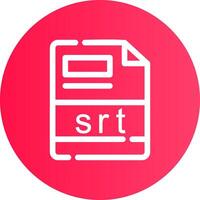 srt Creative Icon Design vector