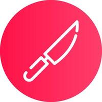 Knife Creative Icon Design vector