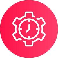 Time Management Creative Icon Design vector