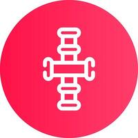 Pipeline Creative Icon Design vector