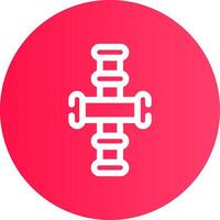 Pipeline Creative Icon Design vector