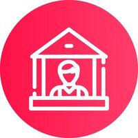 Personal Banking Creative Icon Design vector