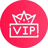 VIP Creative Icon Design vector