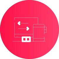 Digital Platform Creative Icon Design vector
