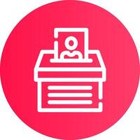 Ballot Creative Icon Design vector