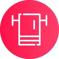 Towel Creative Icon Design vector