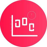 Chart Creative Icon Design vector