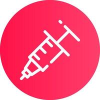 Syringe Creative Icon Design vector