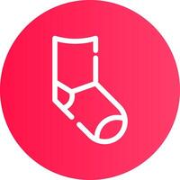 Sock Creative Icon Design vector