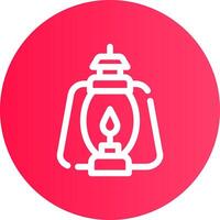 Lantern Creative Icon Design vector