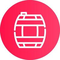 Barrel Creative Icon Design vector