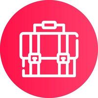 Briefcase Creative Icon Design vector