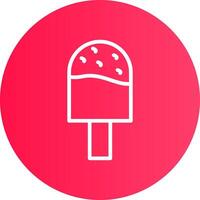 Ice Cream Creative Icon Design vector