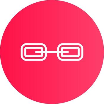 Link Creative Icon Design vector