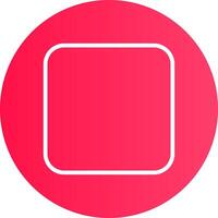 Line Circle Gradient Design vector