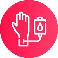 Transfusion Creative Icon Design vector