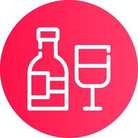 Wine Creative Icon Design vector