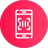 Barcode Creative Icon Design vector