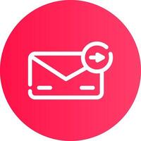 Forward Creative Icon Design vector