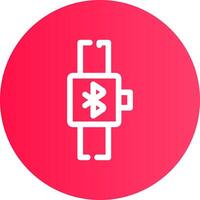 Bluetooth Creative Icon Design vector