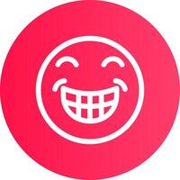 Grin Creative Icon Design vector