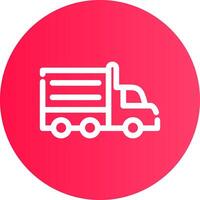 Truck Creative Icon Design vector