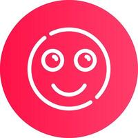 Happiness Creative Icon Design vector