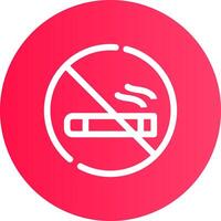 Smoking Area Creative Icon Design vector