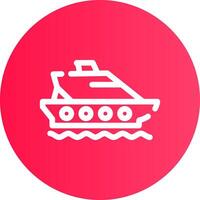 diseño de icono creativo de barco vector