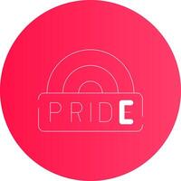 Pride Creative Icon Design vector