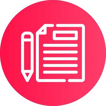 Script Creative Icon Design vector