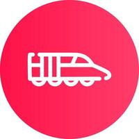 diseño de icono creativo de tren vector