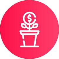 Profit Creative Icon Design vector