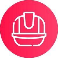 diseño de icono creativo de casco vector