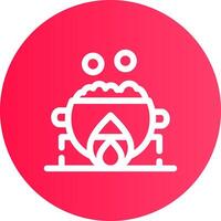Cauldron Creative Icon Design vector