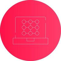 Pattern Recognition Creative Icon Design vector