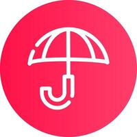 Umbrella Creative Icon Design vector