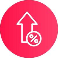 Increase Creative Icon Design vector