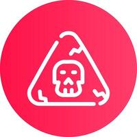 Dangerous Creative Icon Design vector