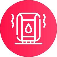 Humidifier Creative Icon Design vector