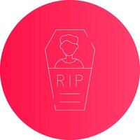 People Coffin Creative Icon Design vector