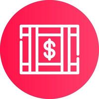 Money Creative Icon Design vector