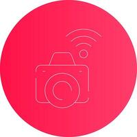 Smart Camera Creative Icon Design vector