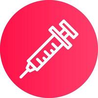 Syringe Creative Icon Design vector