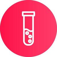 Test Tube Creative Icon Design vector