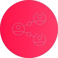 Connected People Creative Icon Design vector
