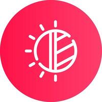 Eclipse Creative Icon Design vector