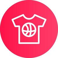 Shirt Creative Icon Design vector