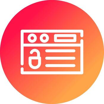 abierto fuente creativo icono diseño vector